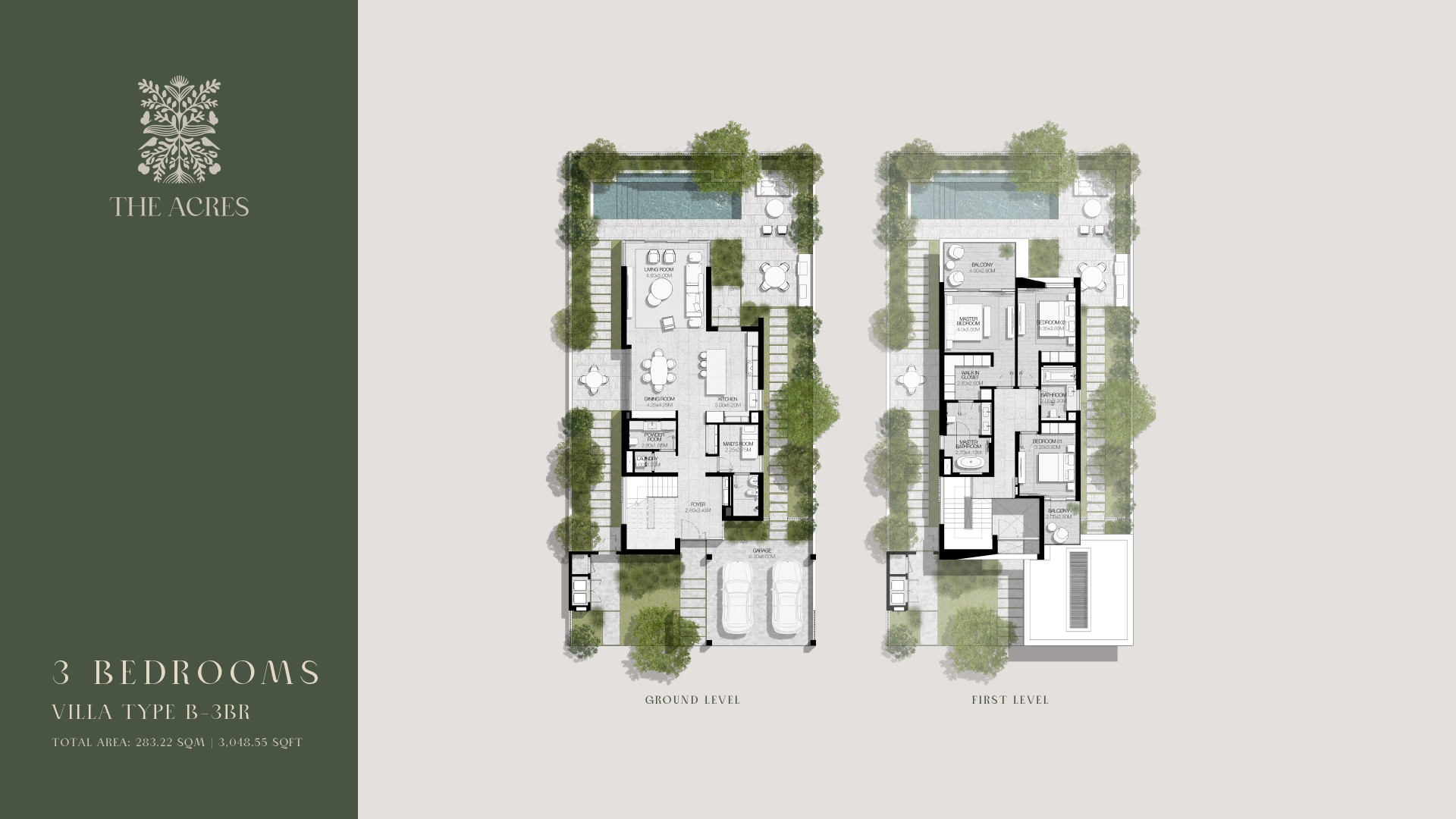 3 BR - Type A